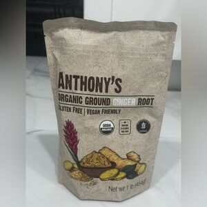 Anthony's Organic Ground Ginger Root